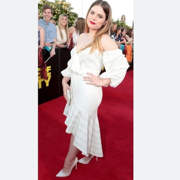 Alexis Zuki Hi-Low Dress, White, Cream, size Small. New With Tags! - Picture 11 of 11